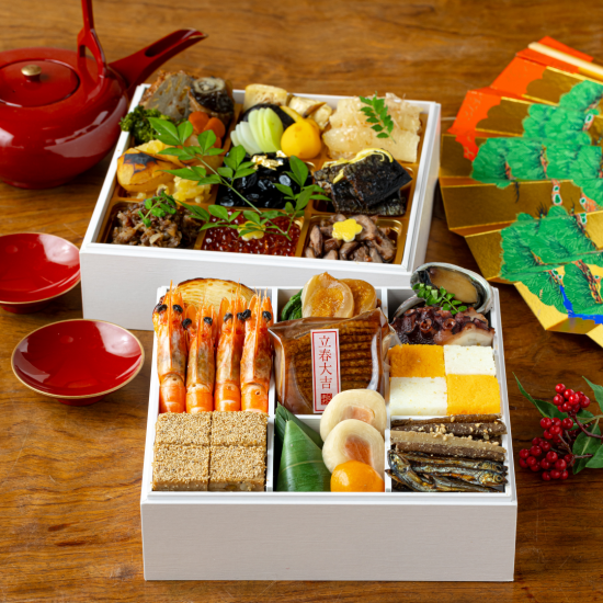 まんざらのおせち二段重[限定100食] – まんざらONLINE